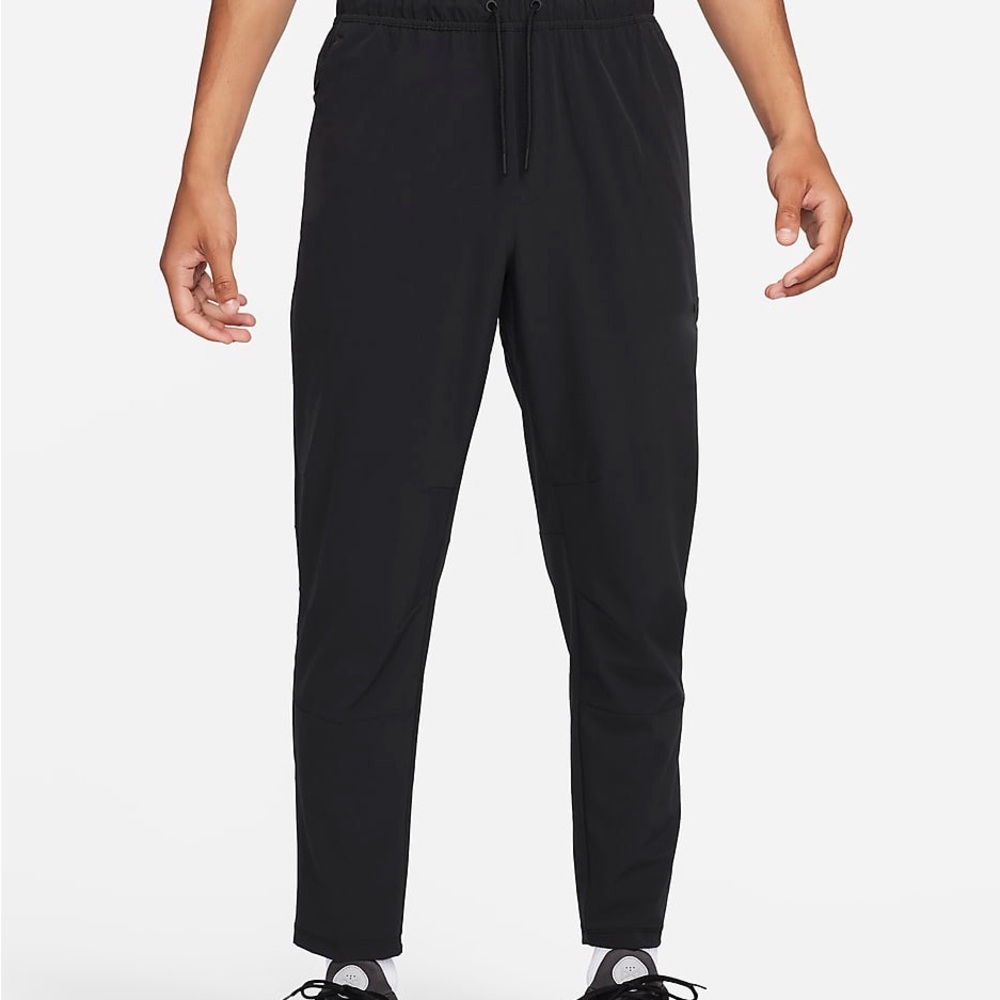 Nike Unlimited Black Dri-Fit Tapered Leg Versatile Men Pants Sz L NWT